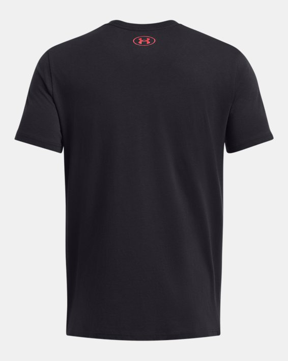 Men's UA Collegiate Brand Short Sleeve in Black image number 3